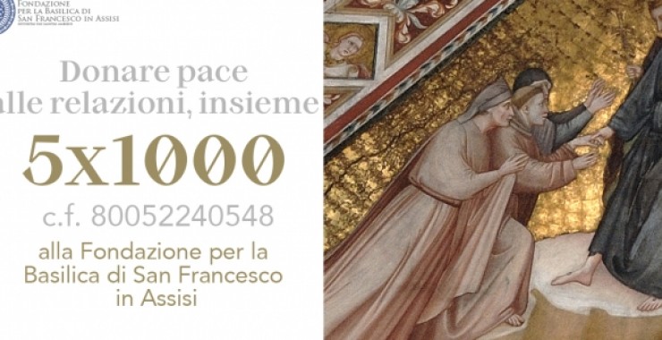 In dono la gioia: il 5x1000 alla Fondazione per la Basilica