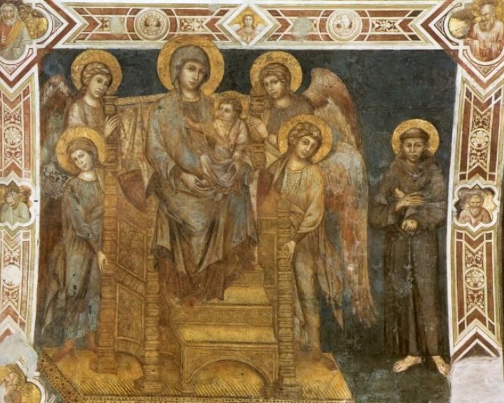 Francesco e la gloria di Maria - Cimabue